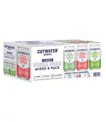 Cutwater Vodka Soda Variety 8pk Cans