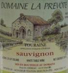 Domaine de la Prevote - Touraine Sauvignon Blanc 0
