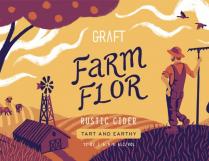 Graft Farm Flor 12oz Cans (Blend of old barrel aged and young wild Brett fermented cider) (Each)